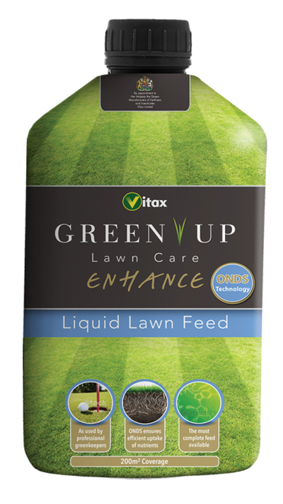 Green Up Enhance Liquid Lawn Feed - 200m² - 1 Litre bottle