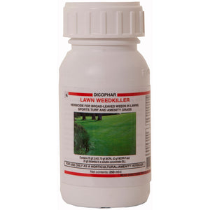 Dicophar Lawn Weed Killer - 250 ml treats 400m²