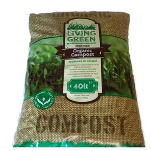 Living Green Organic Wormcast Compost - €8 per bag