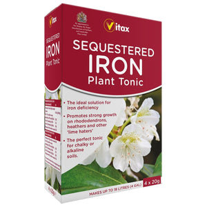 Vitax Sequestered Iron Plant Tonic For lime haters