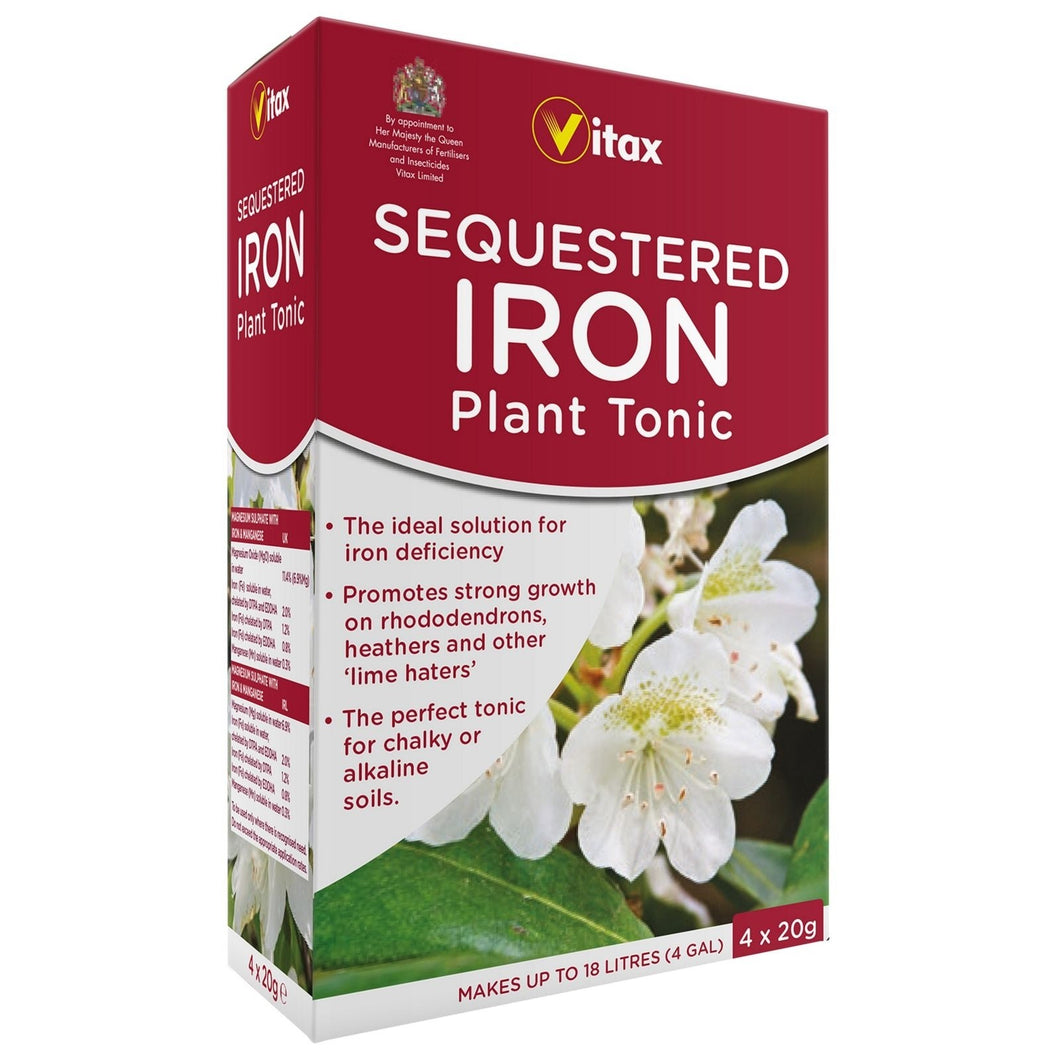 Vitax Sequestered Iron Plant Tonic For lime haters